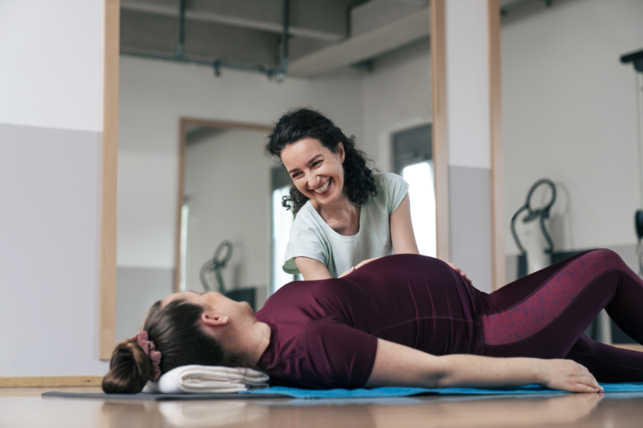 Foto Schwangerschafts-Massage